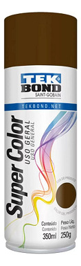 Tinta Spray Marrom Escuro 350ml Tekbond