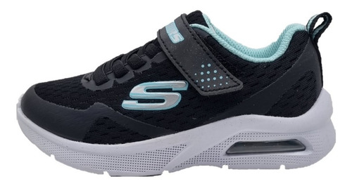 Zapatilla Micropec Max Niño  Negra Skechers 