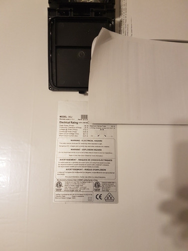 Imagen 2 de 4 de Panel Solar 90w 12v 20amp Policristalino