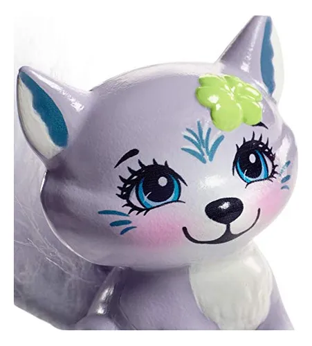 Muñeca Winsley Wolf Y Figura De Soldado De Enchantimals