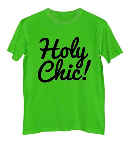 Remera Niño Color Holy Chic Santa Chic