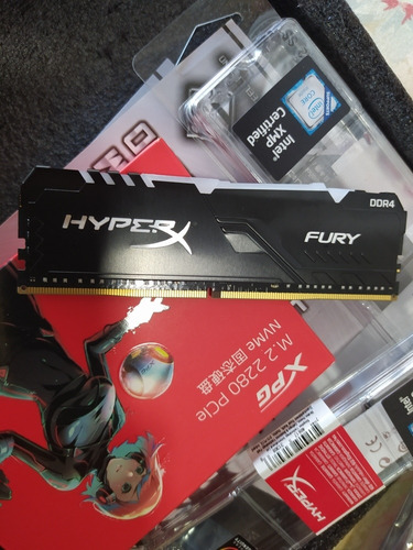 Imagem 3 de 5 de Memória Hyperx Fury Ddr4 Rgb 8gb 1x8gb Hx430c15fb3a/8