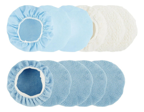 Qf1 10 Piezas De Almohadillas Pulidoras 9 A 10 Pulgadas