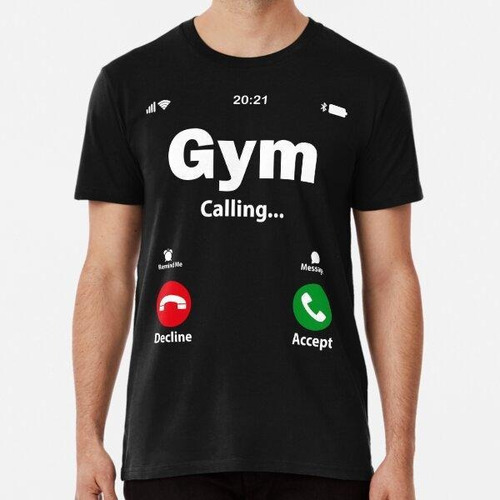 Remera Gym Calling Algodon Premium