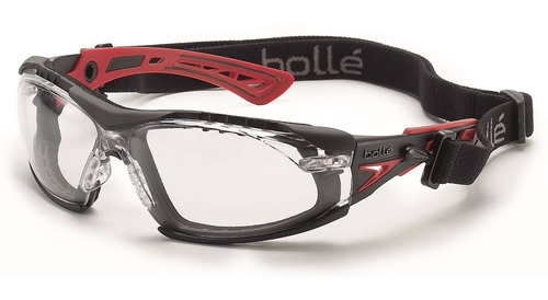 Lentes Gafas De Seguridad Bolle Safety Rush+ Correa Ajustabl