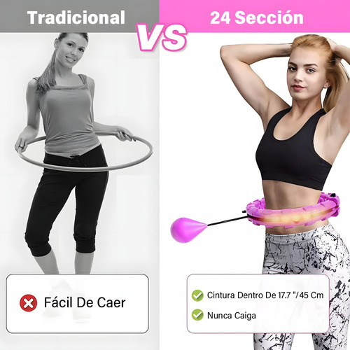 Hula Hula Hoop Ula Ula Fitness Perder Peso Adultos Niños