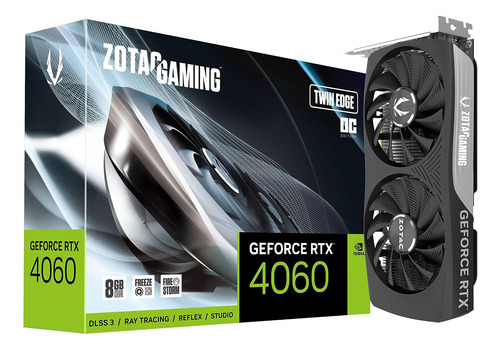 Zotac Gaming Geforce Rtx 4060 8gb Gddr6 128bits Twin Edge Oc