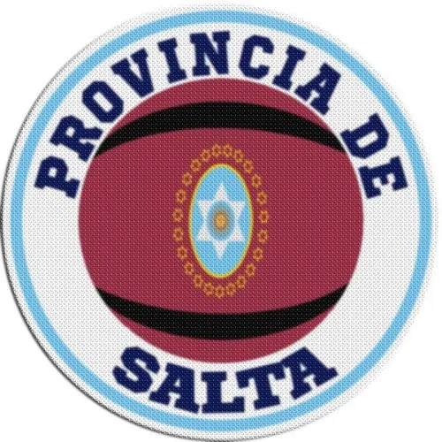 Parche Circular Escudo Salta