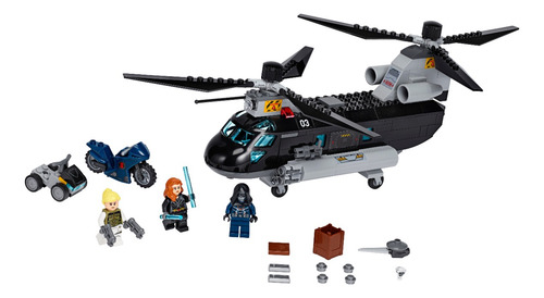 Lego Persecución En Helicóptero De Viuda Negra Marvel 76162 271 (Usado)