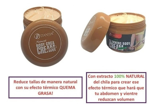 Crema Corporal Reductora Adelgazante De Chile Rojo Danjia