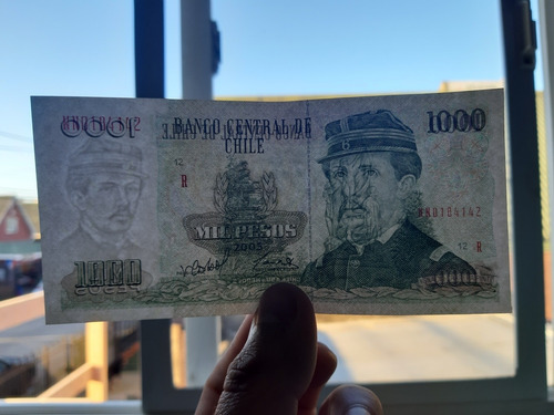 Imagen 4 de 4 de Billete 1.000 Pesos Antiguo Reposicion