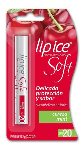 Lip Ice Soft Cereza Menta Spf20