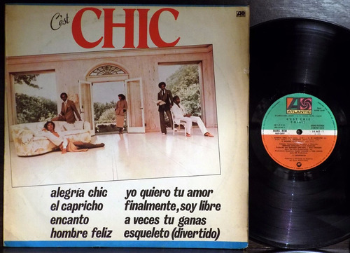 Chic C'est Chic Raro 1979 Vinilo Lp Disco Nile Rodgers