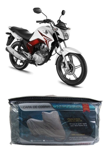 Capa Impermeável Para Cobrir Honda Cg 150 Titan Es P(210)