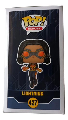 Figura Funko Pop - 427 Lightning - Dc Black Lightning