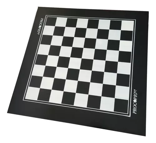 Tabuleiro de Xadrez Ébano Clássico 40x40cm: Escolha com ou sem