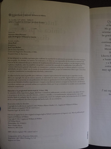 Wallach. Interpretación Clínica De Pruebas Diagnósticas (Usado)