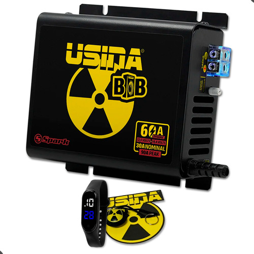 Fonte Usina Bob 60a Bivolt Automática Carregador Bateria Cx