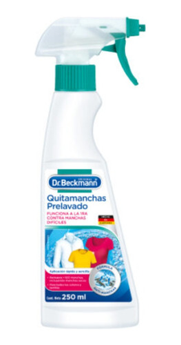 Quitamanchas Prelavado En Spray Dr. Beckmann 250 Ml
