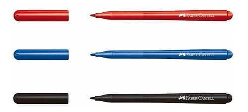 20 Plumones Marcadores Fiesta Colores Escolar Faber Castell