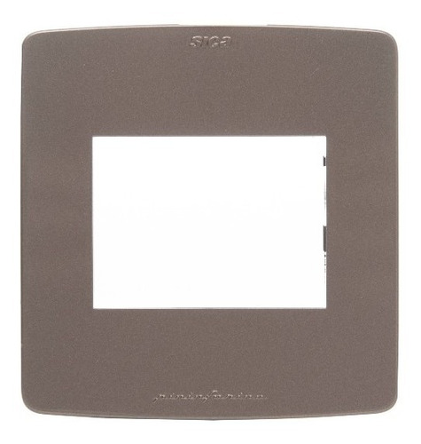 Tapa De Luz Sica Silight By Pininfarina Champagne Scuro 5x5