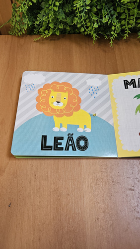 Livro Cartonado Animais: Conheça Os Amigos Animais E Seus Nomes De Uma Forma Divertida!