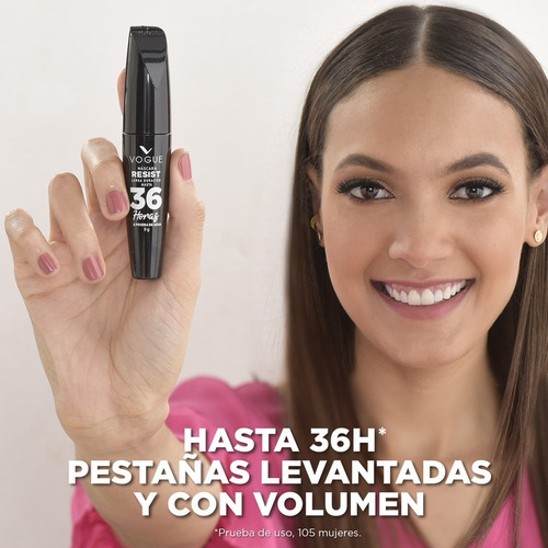 Imagen 7 de 7 de Pestañina Vogue Resist 9g - mL a $2011