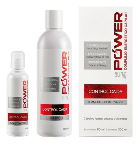 Fithocolor Shampoo Sure Power Complejo Energético Capilar 