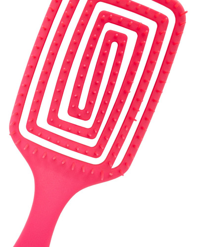 Mia Colors Tools Cepillo De Pelo Flexible Color Para Rulos Color Rosa