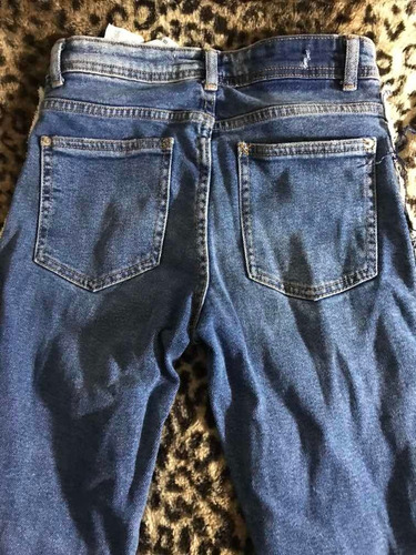 Jean Azul Zara Importado De España, Talle Eur 32, Usa C,