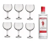 Comprar 6 Vasos Copón Gin Tonic +gin Beefeater London Original 700ml