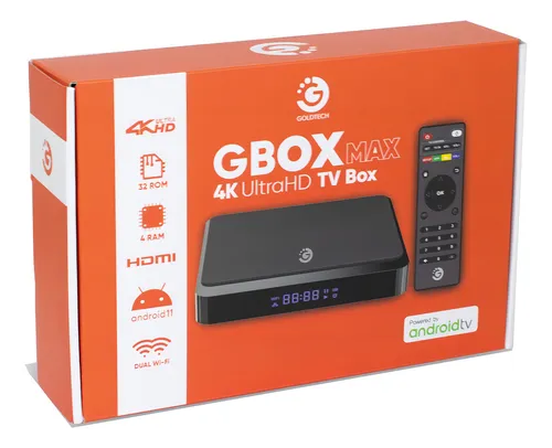 Smart Tv Box 4k Android 11 Quad Core 32gb Rom Y 4gb Ram Negro