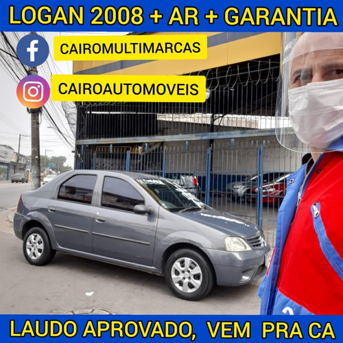 Logan Expression Flex Ar Condicionado Gelando Laudo Aprovado