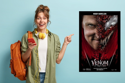 Venom 2 Poster Original De La Película De Marvel