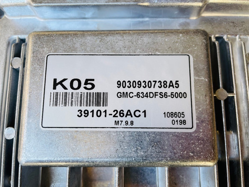 Computadora Ecu Ecm Motor 1.4 Estandar 2010 Attitude K05