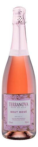 Espumante Brasileiro Rosé Brut Terranova Grenache Vale do São Francisco Garrafa 750mlTerranova adega Terranova 750 ml