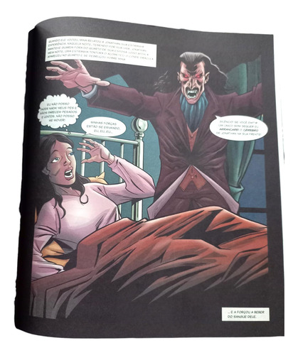 Livro Drácula Em Hq