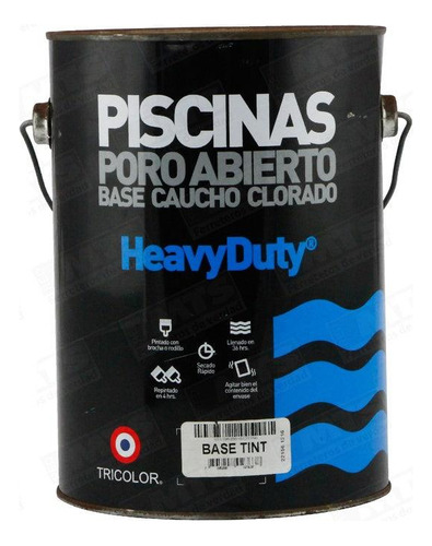 Tricolor Pintura Piscina Heavy Duty Tintometia Gl