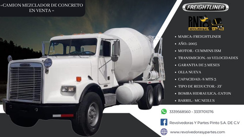 Camión Mezclador Freightliner 2005, Hidrostatico
