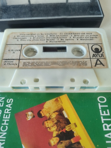 El Cuarteto De Nos Otra Navidad En Las Trincheras Casete 1ed (Usado)