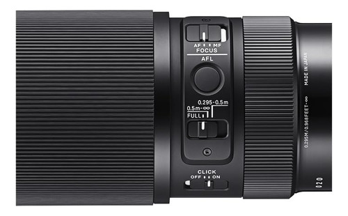 Lente Sigma 105 Mm F2.8 Dg Dn Macro Art Para Sony E-mount