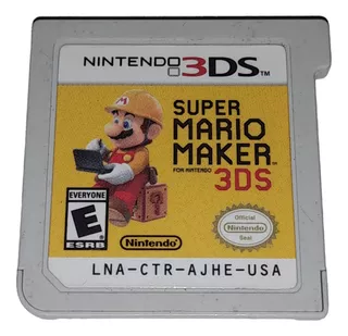 Super Mario Maker Nintendo 3ds Original
