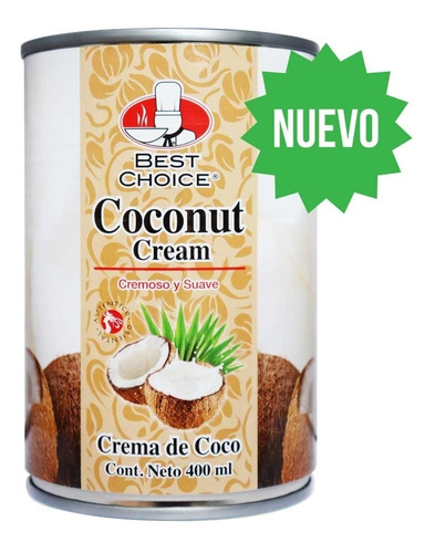 Crema De Coco Best Choice 425ml