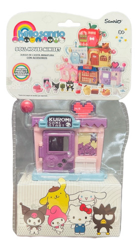 Hello Kitty Casita Miniatura Con Accesorios Hello Sanrio Ruz