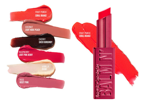 Bálsamo Labial Hidratante Beauty Creations Balm N' Cute Tono Coconut 1 Pieza