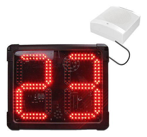 Baloncesto Electrónico Marcador Rojo Led Aleación De