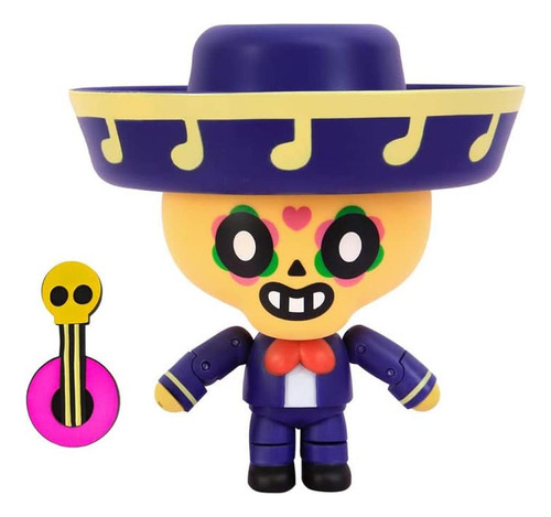 Figura De Acción De Brawl Stars, Guitarra De Poco Brawler, D