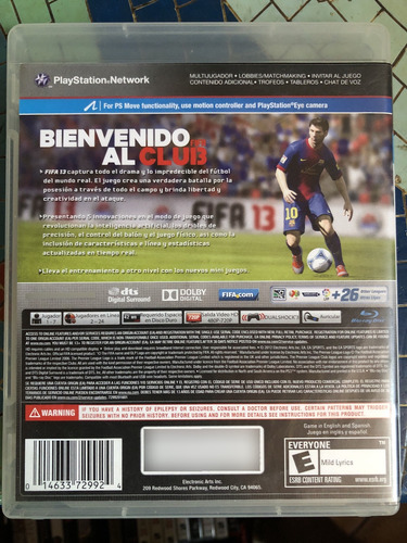 Fifa 13 Ps3 (usado) (Usado)
