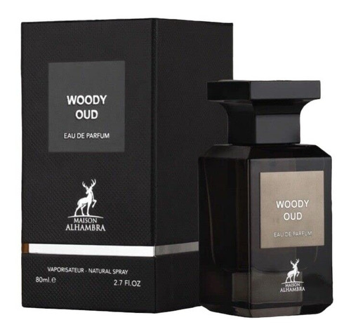 Perfume Maison Alhambra Woody Oud 80 Ml