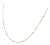 Comprar Cadena Oro 18 K Singapur 45cm 1mm H 015 1gr Garantía Mujer